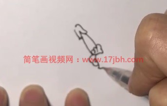 凌霄花的简笔画