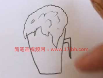 啤酒杯简笔画