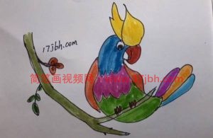 小鸟的简笔画图片大全