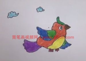 小鸟的简笔画图片大全