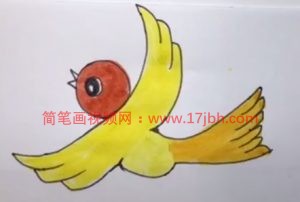 小鸟的简笔画图片大全