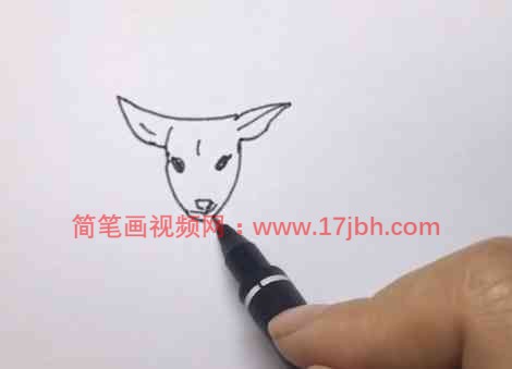 画羊简笔画步骤