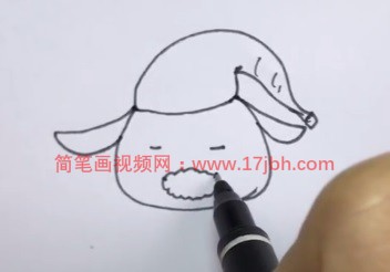 小羊卡通图片简笔画