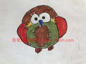 小鸟的简笔画图片大全