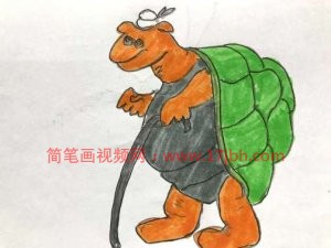 乌龟简笔画大全