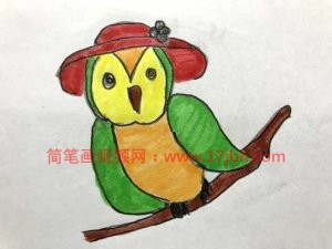 小鸟的简笔画图片大全