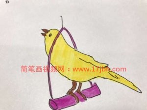 小鸟的简笔画图片大全