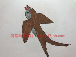 小鸟的简笔画图片大全