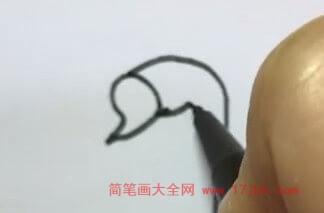 天鹅的简笔画怎么画