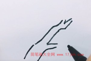 桃花的画法简笔画