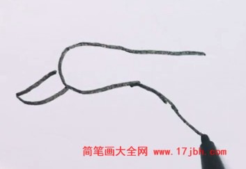 大雁的画法简笔画图片