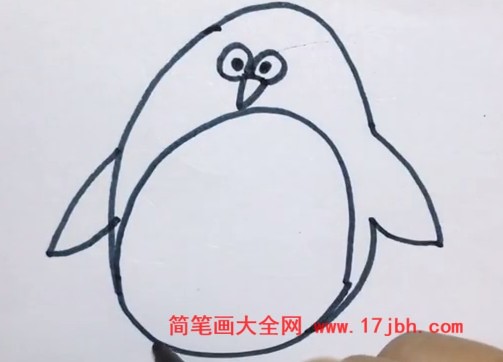 小企鹅简笔画
