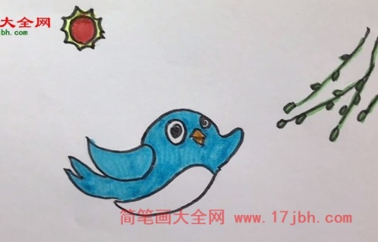 简笔画鸟图片大全