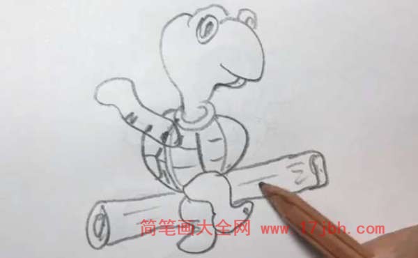 乌龟怎么画简笔画图片
