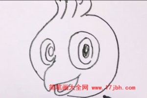 鸟简笔画 步骤