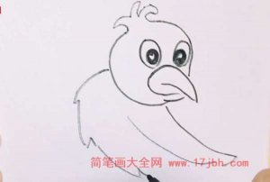 鸟怎么画简笔画图片