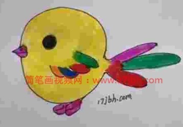鸟简笔画大全