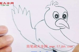 鸟怎么画简笔画图片