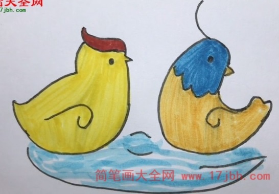 简笔画鸟图片大全