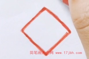 中国结手绘图片简笔画