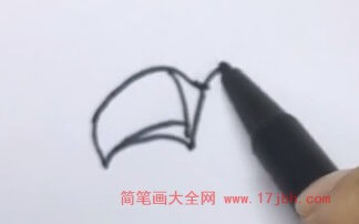 小鸟简笔画涂色