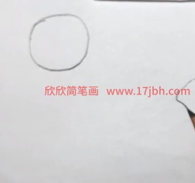 简笔画的嫦娥