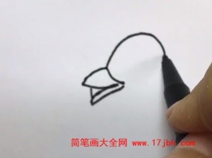 画小鸟简笔画