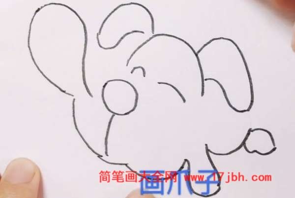 小狗图片卡通简笔画