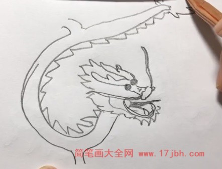 简笔画龙的画法