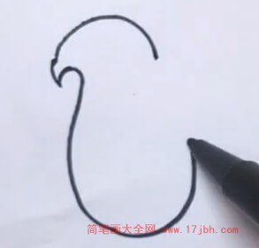 鸟简笔画怎么画