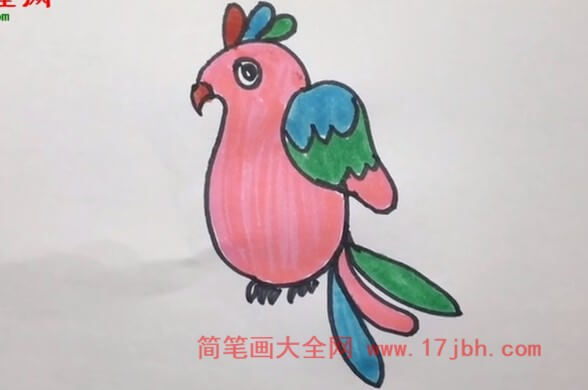 鸟简笔画怎么画