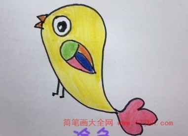 儿童小鸟简笔画图片