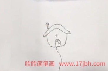 春天的风景简笔画颜色