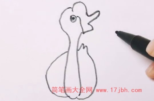 夏天的风景图片简笔画