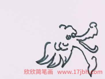 中国龙怎么画霸气又简单