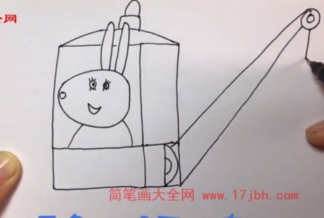 兔小姐简笔画