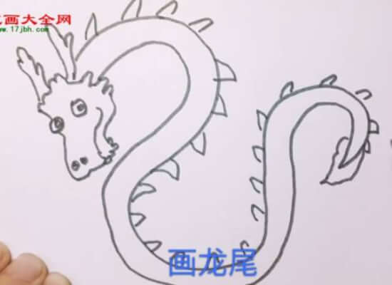中国龙简笔画