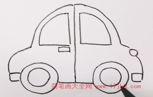 简笔画小汽车图片