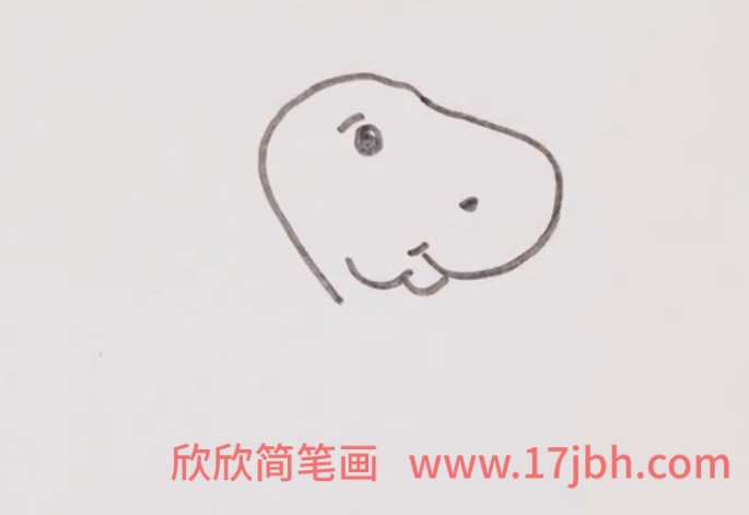 乌龟颜色简笔画