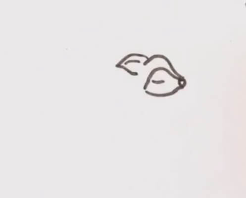 梅花鹿简笔画彩色