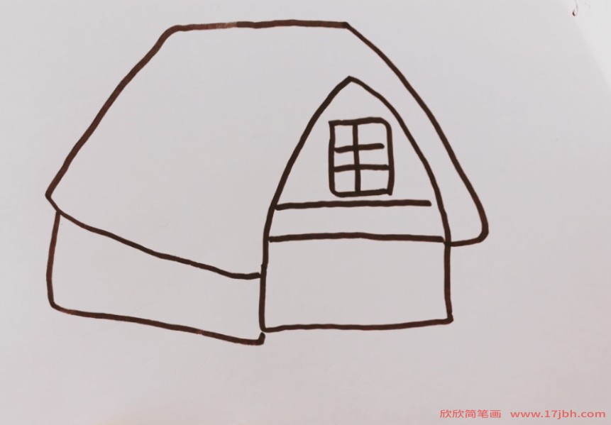 房子的简笔画怎么画