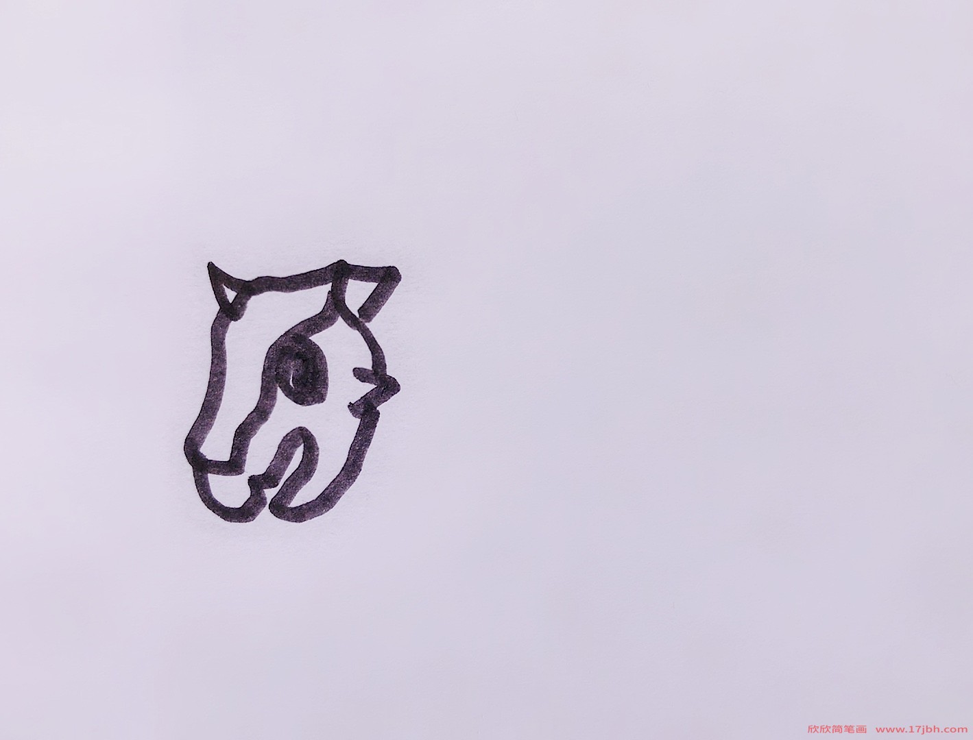 甲龙的简笔画