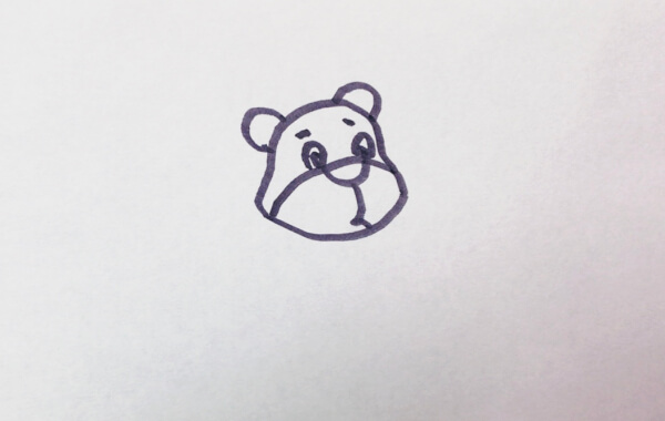 狗熊简笔画