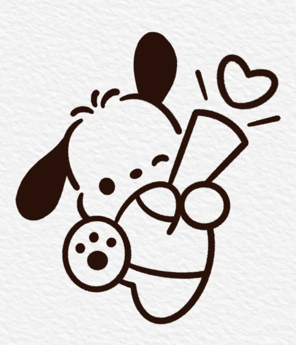 小狗的简笔画怎么画最简单的教程-图片2