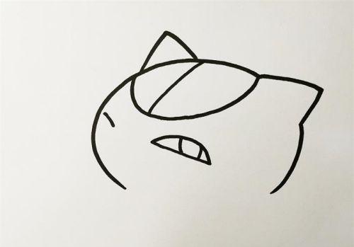 简单可爱小猫咪简笔画怎么画 彩色涂色小猫咪简笔画步骤教学