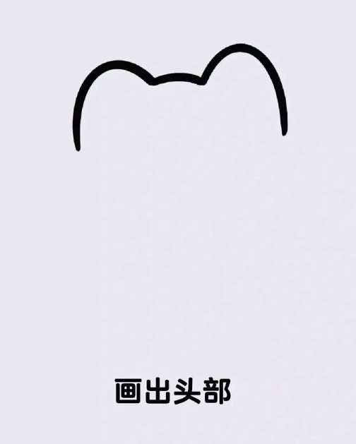 画小猫最简单的画法教程图片大全-图片1