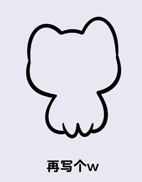 画小猫最简单的画法教程图片大全-图片2