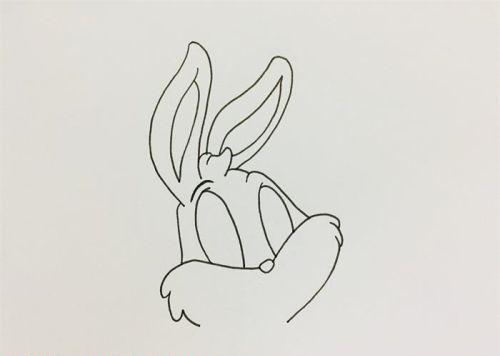 小兔子简笔画卡通画教程画法 简单可爱小兔子简笔画怎么画