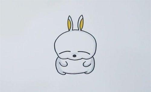 可爱呆萌流氓兔简笔画教学画法 卡通动漫流氓兔简笔画怎么画