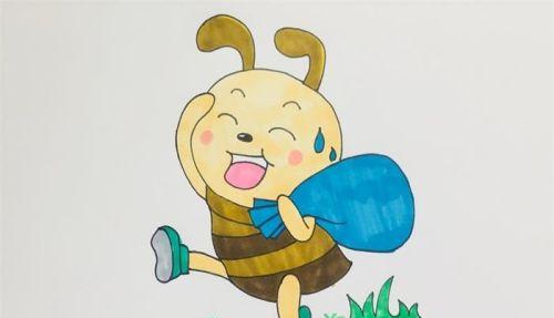 简单又可爱的小蚂蚁简笔画步骤图解 彩色简单小蚂蚁简笔画怎么画